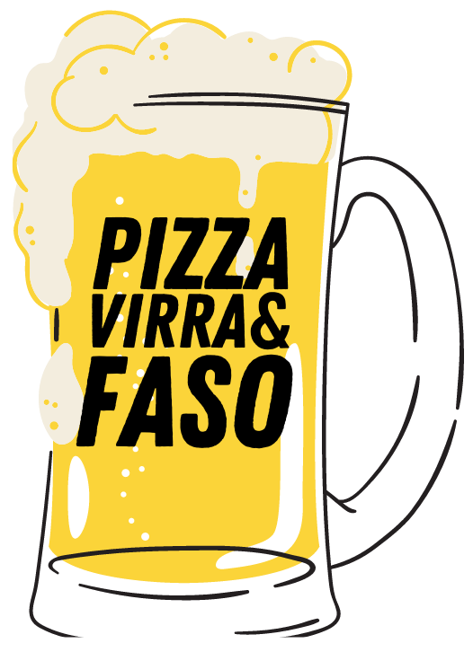 Logo - Pizza, virra y faso